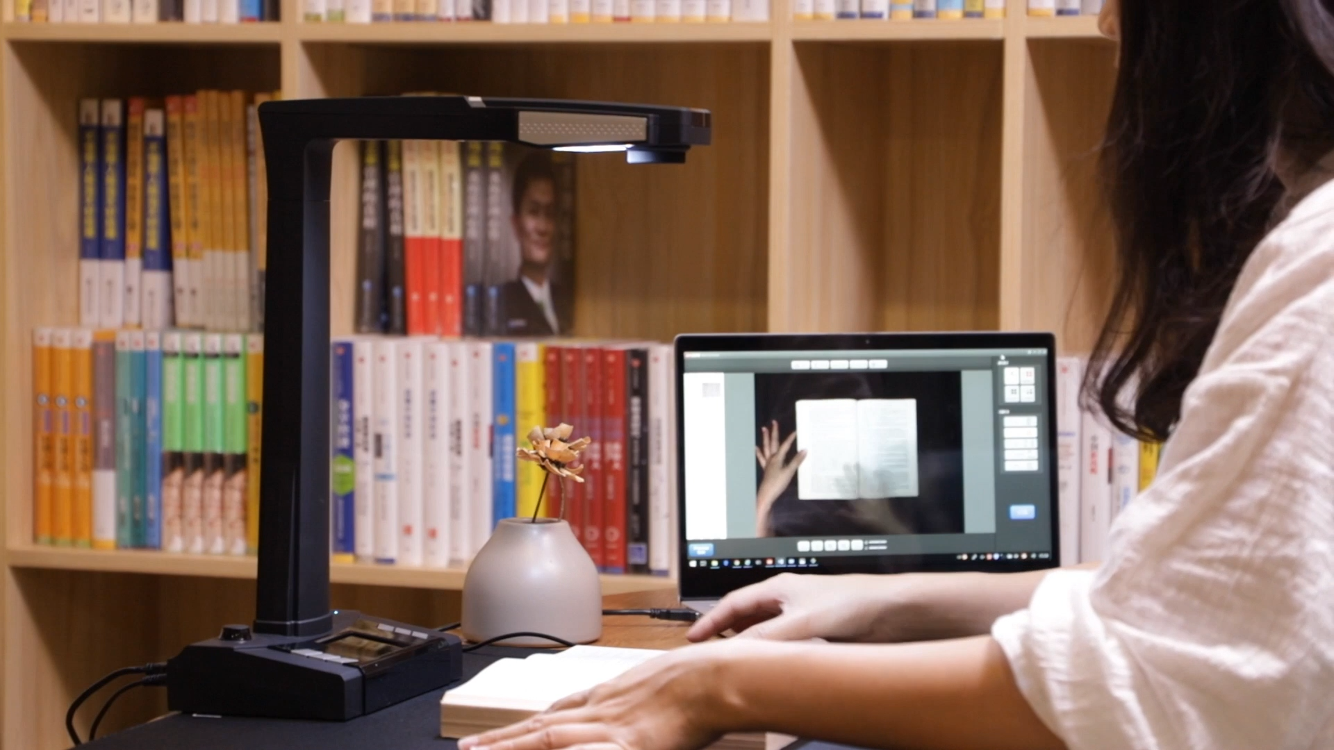 Joy-BookScan V160 A Intelligent And Fast Book Scanner