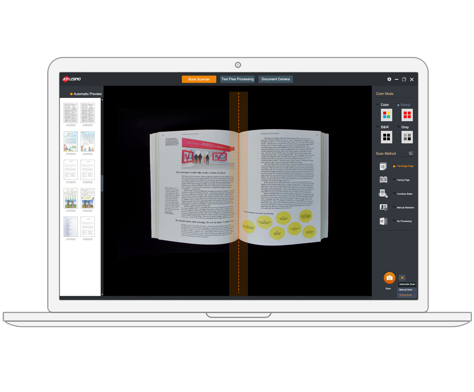 Book Scanner Software